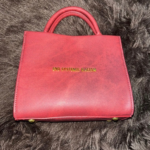 Brandon Blackwood  Brandon Blackwood Red Waxed Denim ESR Tote
